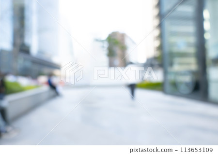 business district background blur business district background blur 113653109