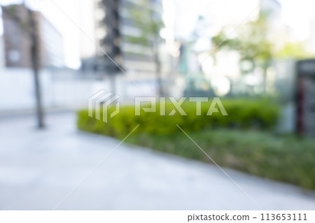 business district background blur business district background blur 113653111