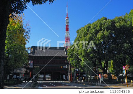 芝公園增上島十字路口 113654536