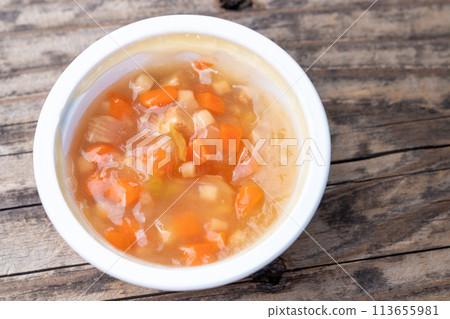 A photo of retort baby food. Image of childcare. 113655981