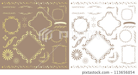 Elegant frame set 113656854