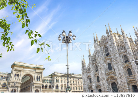 Milan Cathedral in summer Milan Cathedral in summer 113657610