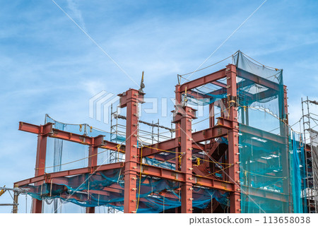 藍天和鋼架結構 113658038