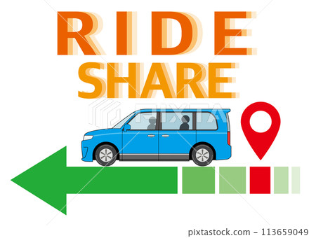 RIDE SHARE_A4 size sticker 1 113659049