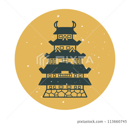 Himeji Castle Icon Shirasagi Castle Hyogo Prefecture 113660745