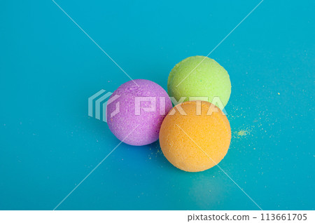 Bath Bomb, Colorful Soap, Bath Ball, Water Cosmetic 113661705
