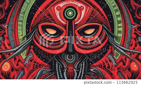 alien horror alien horror 113662925