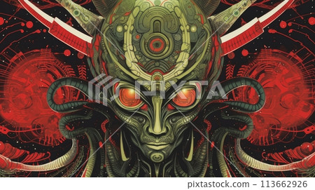 alien horror alien horror 113662926