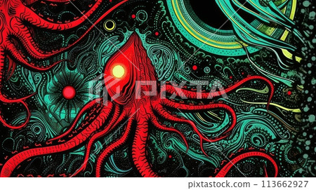 alien horror alien horror 113662927
