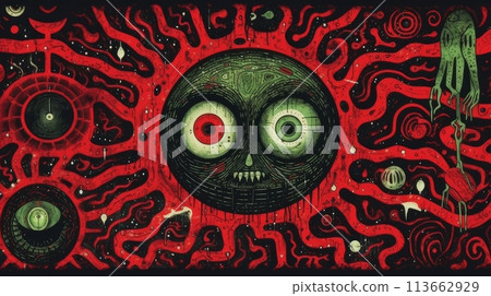 alien horror alien horror 113662929