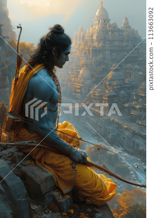 god Rama god Rama 113663092