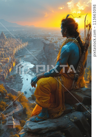 god Rama god Rama 113663098