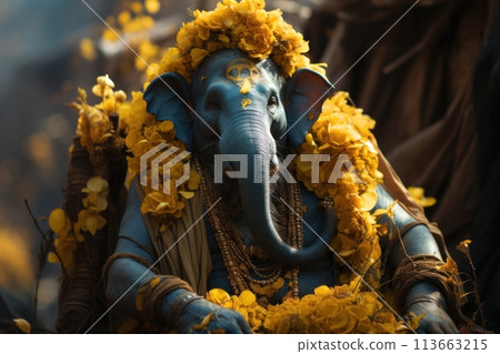 elephant Ganesha elephant Ganesha 113663215