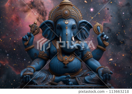 Elephant God Ganesha 113663218