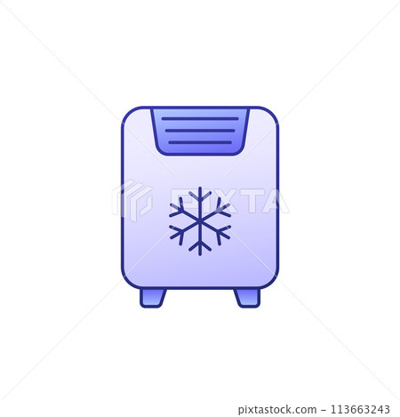 air conditioner, mobile ac icon with outline air conditioner, mobile ac icon with outline 113663243