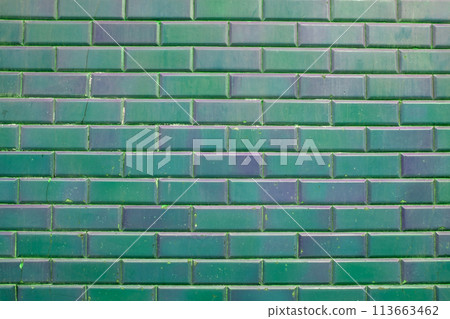Colorful brick wall texture background. Abstract background and texture for design. Colorful brick wall texture background. Abstract background and texture for design. 113663462