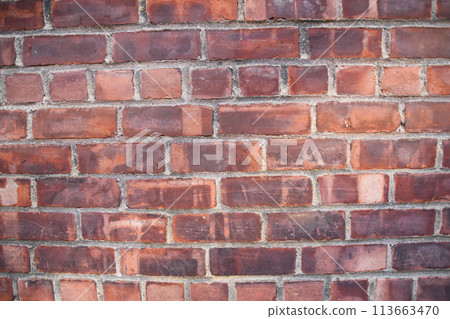 Background of brick wall texture. Brick wall texture. Background of brick wall texture. 113663470