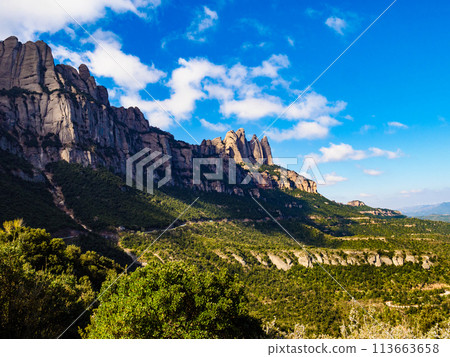 Mountain of Montserrat, Catalonia Spain. 113663658