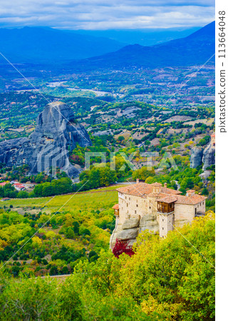 Monastery in Meteora, Greece Monastery in Meteora, Greece 113664048