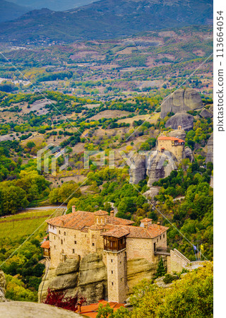 Monasteries in Meteora, Greece Monasteries in Meteora, Greece 113664054