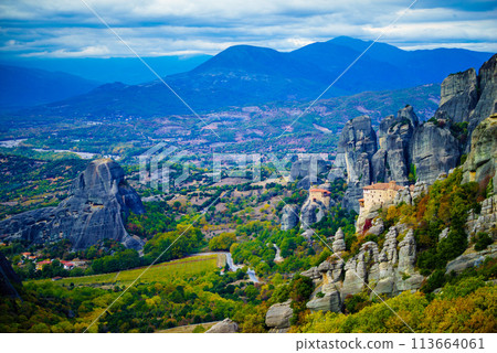 Monasteries in Meteora, Greece Monasteries in Meteora, Greece 113664061