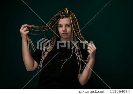 Woman With Dreadlocks Woman With Dreadlocks 113664984