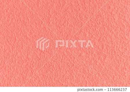 Rough surface concrete wall cement texture background abstract solid peach coarse empty blank color 113666237