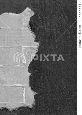 Dark concrete wall element detail architecture object brick grey pattern abstract background texture old design gray cement structure Dark concrete wall element detail architecture object brick grey pattern abstract background texture old design gray cement structure 113666331