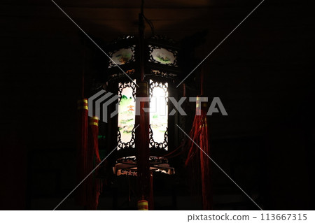 風景與燈籠照明 113667315