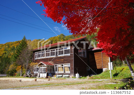 高山市高根町乃木學社的秋景 113667552