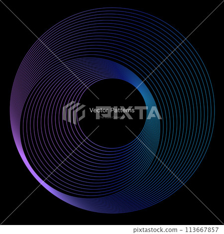 圓形漸層背景素材 113667857