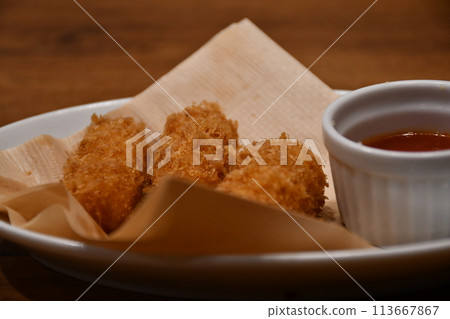 Mozzarella fritto Mozzarella fritto 113667867