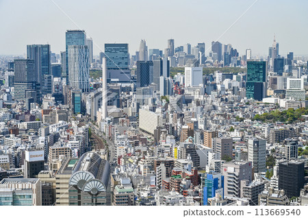 東京都市風景 113669540