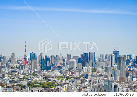 首都東京的都市景觀 首都東京的都市景觀 113669580