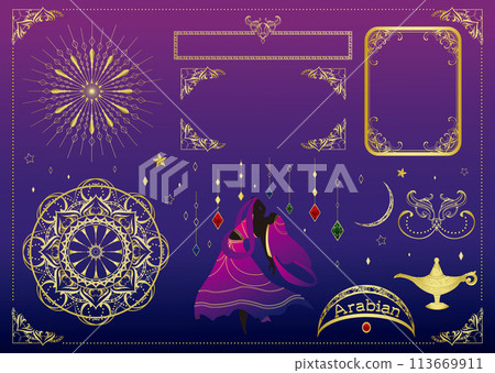 阿拉伯框架 阿拉伯框架 113669911