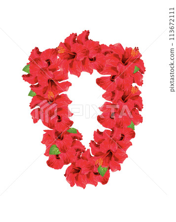 Hibiscus Lei (Red) Hibiscus Lei (Red) 113672111