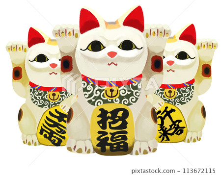 Lucky cat (3 types) 113672115