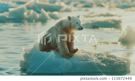 白熊冰川全球暖化 白熊冰川全球暖化 113672449