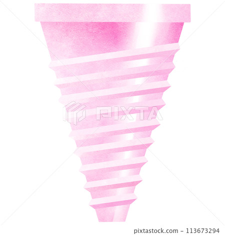 Pink Nut. It is a tool used by dentists to treat teeth. Pink Nut. It is a tool used by dentists to treat teeth. 113673294
