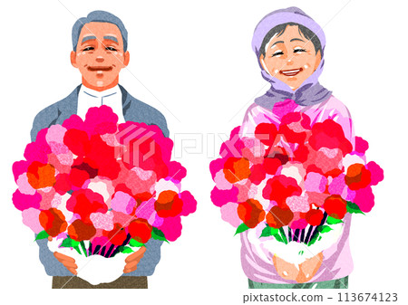 贈送花束 贈送花束 113674123
