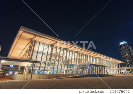 納卡碼頭中央碼頭(Kamomeria)夜景 納卡碼頭中央碼頭(Kamomeria)夜景 113676042