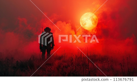 soldier at war soldier at war 113676791