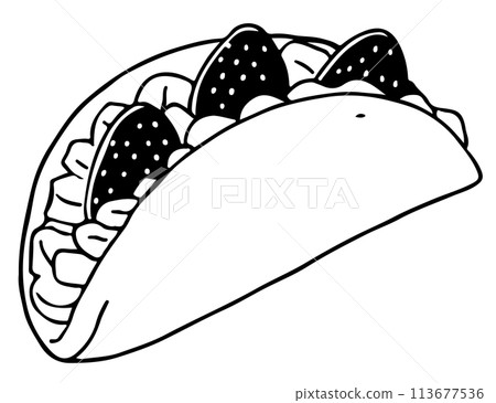 Omelette single color Omelette single color 113677536