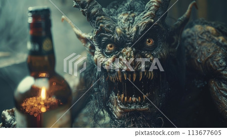 alcohol demon alcohol demon 113677605