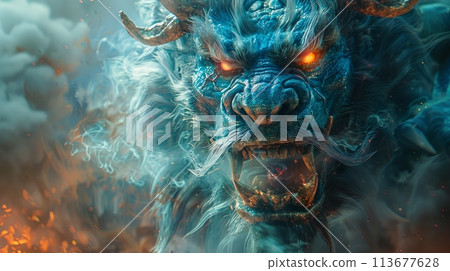 Japanese demon Japanese demon 113677628