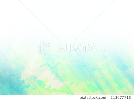 Green watercolor texture background 113677718