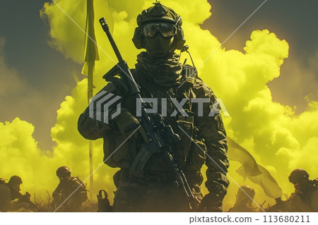 Indian soldiers Indian soldiers 113680211