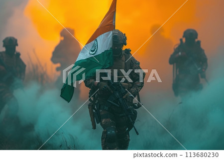 Indian soldiers Indian soldiers 113680230