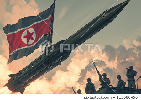 North Korean soldier 113680456