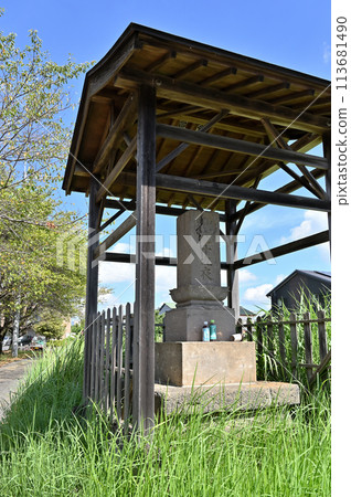 Walking around Fujioka-cho, Tochigi City - The 19th Night Monument - Moon-Waiting Faith - A Faith Unique to Women Walking around Fujioka-cho, Tochigi City - The 19th Night Monument - Moon-Waiting Faith - A Faith Unique to Women 113681490